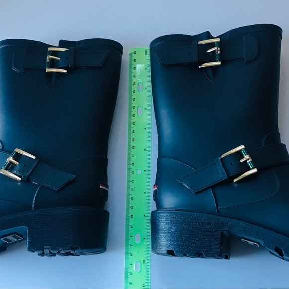 📌Tommy Hilfiger Sz 7 Rainboots | Mid-Calf | Blue - Picture 5 of 10